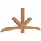 Ekena Millwork Alberta Smooth Timber Gable Bracket, Western Red Cedar, 72"W x 30"H x 3 1/2"D x 3 1/2"F, 10/12 Pitch GBW072X30X0404ALB00SWR - alternate 5